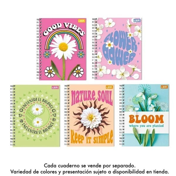 CUADERNO PROF. FLORES DE ONDA DIPAK RAYA 100H. GLAD PZA